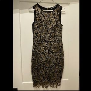 Potters Pot Gold Lace Dress